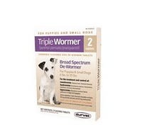 Triple Wormer Dog Dewormer 2 Pack Small Dog