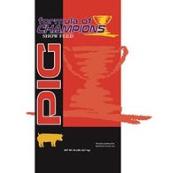 Kalmbach Formula of Champions Smooth Design Pig Show Feed Meal 17% Protein 50 lb. Bag