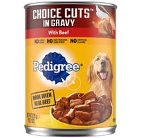 Pedigree Choice Cuts in Gravy Dog Food 13.2 oz. Can Beef