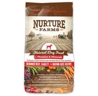 Nurture Farms Natural Dog Food 15 lb. Bag Beef/Barley/Brown Rice