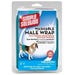 Simple Solution Bramton Dog Male Wrap Washable Medium Dog