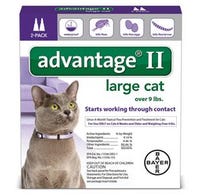 Bayer Advantage Cat Tick Control 2 Pack Over 9 lb. Cat