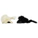 Ethical Pet Cat Toy Miami Mice Black and White 2 Pack