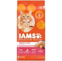 IAMS Proactive Health Cat Food Healthy Adult Adult 7 lb. Bag Salmon