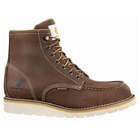 Carhartt&reg; Work Boot Soft Toe 6 in. Wedge Men's Sizes 9-13 Brown Oil Tanned Leather