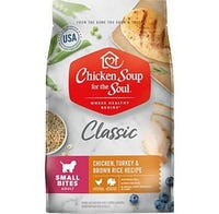 Chicken Soup for the Soul Dog Food Small Bites 28 lb. Bag Chicken/Turkey