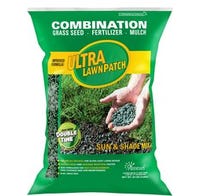 Ultra Lawn Patch Grass Seed, Fertilizer, and Mulch Sun & Shade Mix 20 lb.