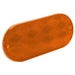 Reflector Stick-On Oblong Amber 2 Pack