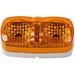 LED Marker Light Oblong Faceted 4 in. Amber