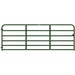 Tarter Bullmax Gate Heavy Duty Round Corner 12 ft. Green 6-Bar 2 in. Tubing