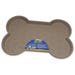 Loving Pets Bella Dog Bowl Mat Spill-Proof Small Tan