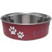 Loving Pets Bella Dog Bowl Large Merlot