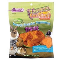FM Brown's Sweet Potato Yummies Rabbit Treat 3.5 oz. Sweet Potato