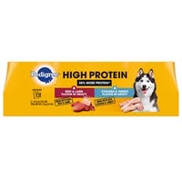 Pedigree High Protein Dog Food Can Variety Multi Pack 12 Pack