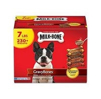 Milk-Bone Gravy Bones Dog Treat 7 lb. Medium