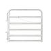 Tarter Bullmax Gate Extra Heavy Duty Round Corner 4 ft. 6-Bar Galvanized 2 in. Tubing