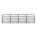 Tarter Bullmax Gate Extra Heavy Duty Round Corner 16 ft. Black 6-Bar 2 in. Tubing
