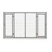Tarter Elite Kennel Front Double Door