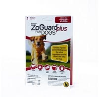 Promika ZoGuard Plus Dog Flea and Tick Treatment 1 Pack 45 lb. - 88 lb. Dog