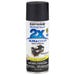 Rust-Oleum Painter's Touch 2x Spray Paint Semi-Gloss Black 12 oz.