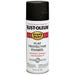 Rust-Oleum Stops Rust Enamel Spray Paint Flat Black 12 oz.