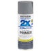 Rust-Oleum Painter's Touch 2x Spray Paint Primer Flat Gray 12 oz.