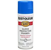 Rust-Oleum Stops Rust Spray Paint Gloss Sail Blue 12 oz.