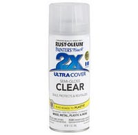 Rust-Oleum Painter's Touch 2x Spray Paint Semi-Gloss Clear 12 oz.