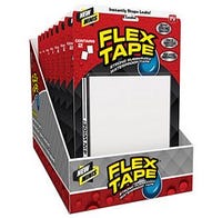 Flex Seal Flex Tape Tape Patch Mini White 3 in. x 4 in.