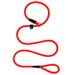 Terrain D.O.G. Dog Leash Slip Lead 5/16 in. x 4 ft. Orange/Red Nylon Rope