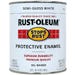 Rust-Oleum Stops Rust Paint Semi-Gloss White 1 qt. Oil Based Enamel