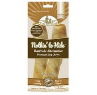 Fieldcrest Farms Nothin' to Hide Dog Treats Rawhide Alternative Rolls Peanut Butter 2 Pack Small 5 in.