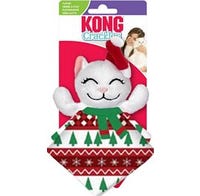 Kong Holiday Crackles Cat Toy Santa Kitty