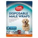 Simple Solution Dog Male Wrap Disposable