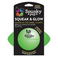 Spunky Pup Dog Toy Fetch Glow Football