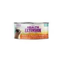 Health Extension Cat Food Grain Free 2.8 oz. Chicken/Pumpkin