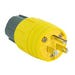 Pass & Seymour Plug Watertight Straight Blade 15 Amp Yellow