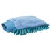 Weaver Grooming Mitt with Microfiber Fingers Blue