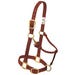 Weaver Original Halter Adjustable 1 in. Small Cinnamon Nylon