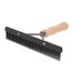 Weaver Show Comb with Wood Handle Black