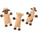 Ethical Pet Dog Toy Barnyard Animal 11 in. Assorted Styles Dura-Fused Leather