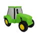 Multipet Dog Toy Tractor 6 in. Latex