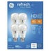 GE Lighting Refresh LED Light Bulb Dimmable A19 6 Watt Daylight 4 Pack