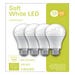 GE Lighting LED Light Bulb Non-Dimmable A19 Medium Base 10 Watt Soft White 4 Pack