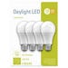 GE Lighting LED Light Bulb Non-Dimmable A19 Medium Base 10 Watt Daylight 4 Pack