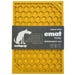 SodaPup Emat Dog Lick Mat Honeycomb Small Yellow