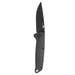SOG Adventurer Folding Knife 3.5 in. Blade Black