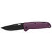 SOG Adventurer Folding Knife 3.5 in. Blade Purple