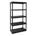 Gracious Living Storage Shelving Unit 5-Shelf Heavy Duty 150 lb./Shelf