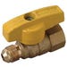BrassCraft Gas Straight Valve 3/8 in. x 1/2 in.